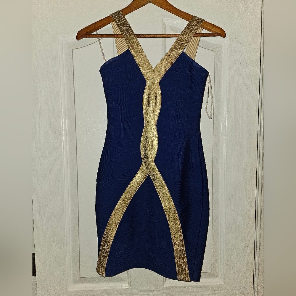 Blue dress